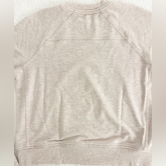 LULULEMON love crew pullover heather pink 8 - Picture 4 of 10